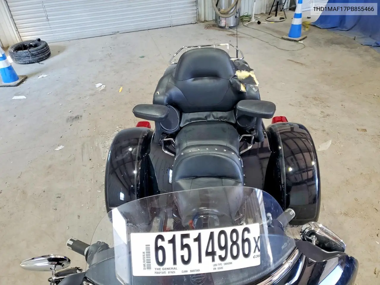 2023 Harley-Davidson Flhtcutg VIN: 1HD1MAF17PB855466 Lot: 61514986