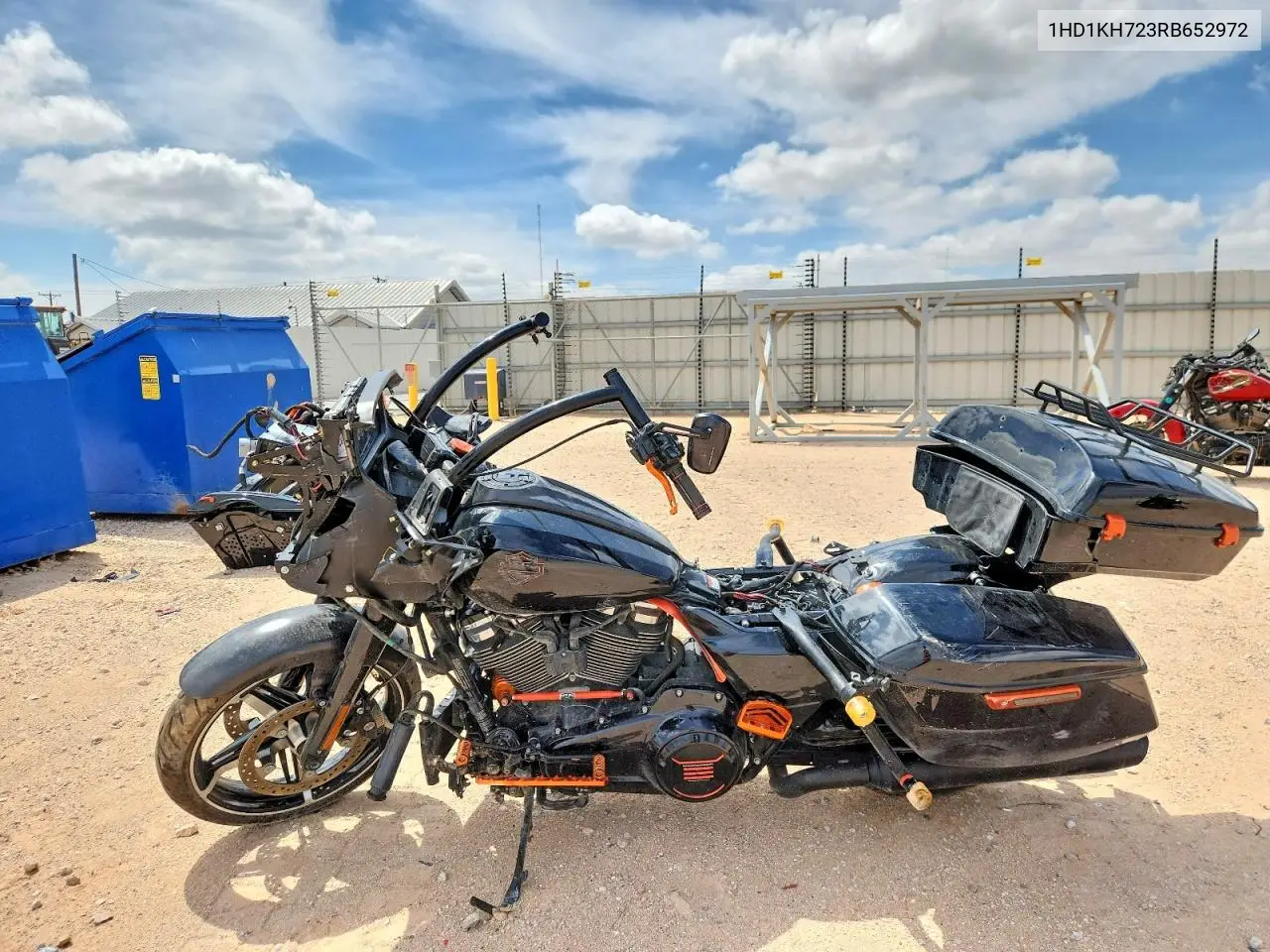 2024 Harley-Davidson Fltrx VIN: 1HD1KH723RB652972 Lot: 55730846