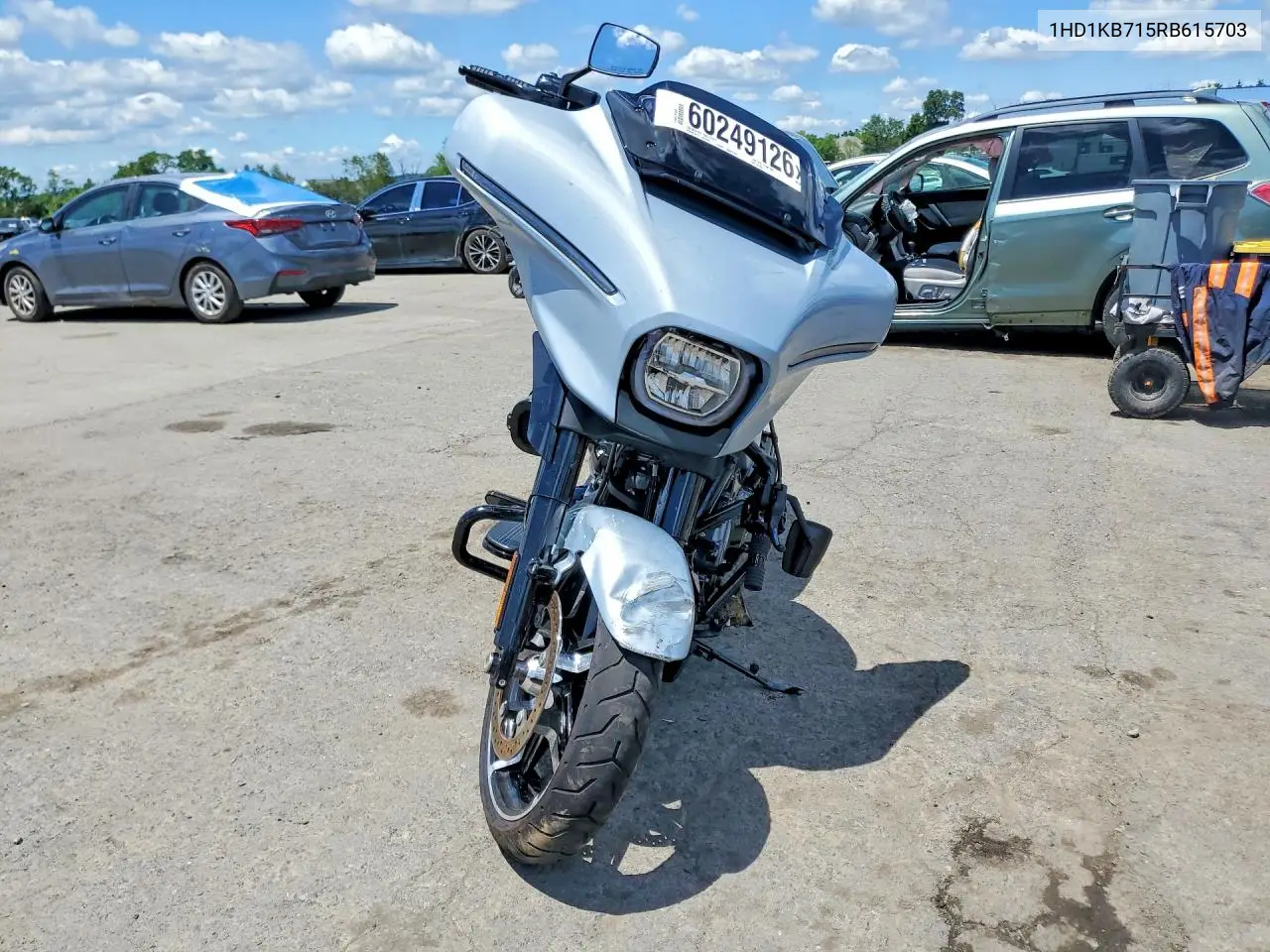 2024 Harley-Davidson Flhx VIN: 1HD1KB715RB615703 Lot: 60249126