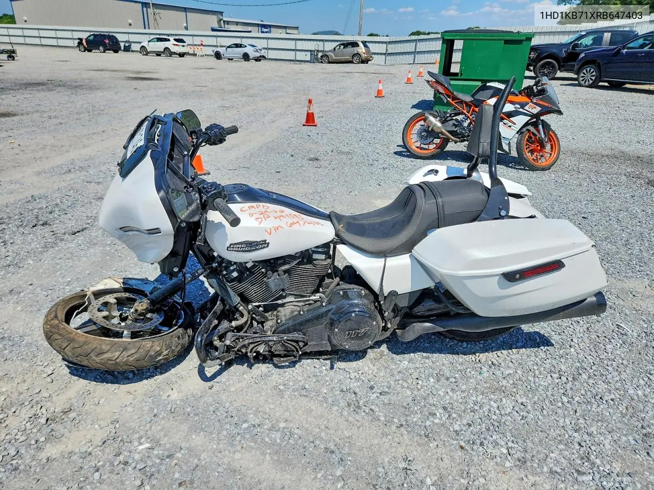 2024 Harley-Davidson Flhx VIN: 1HD1KB71XRB647403 Lot: 61221746