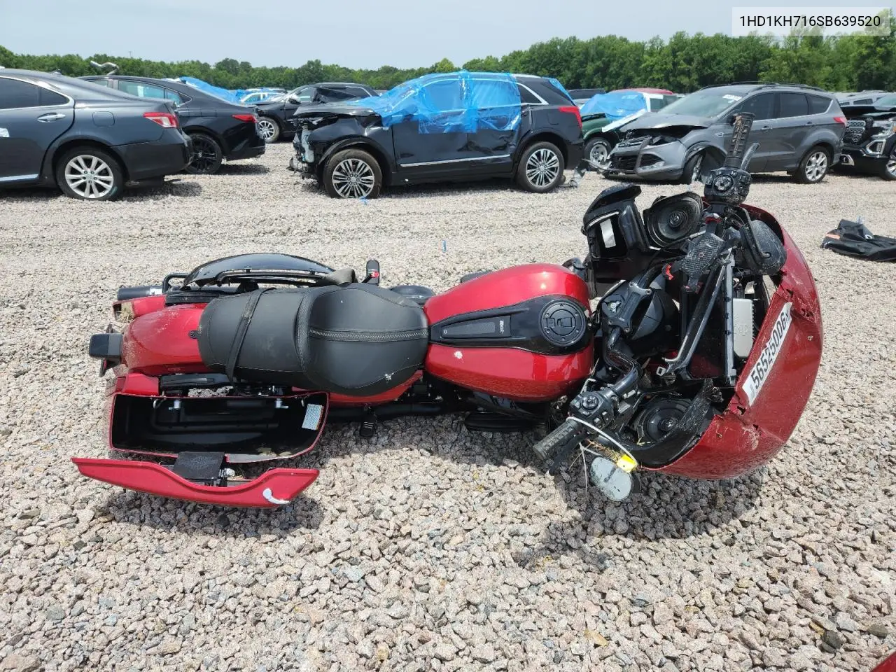 2025 Harley-Davidson Fltrx VIN: 1HD1KH716SB639520 Lot: 56525006