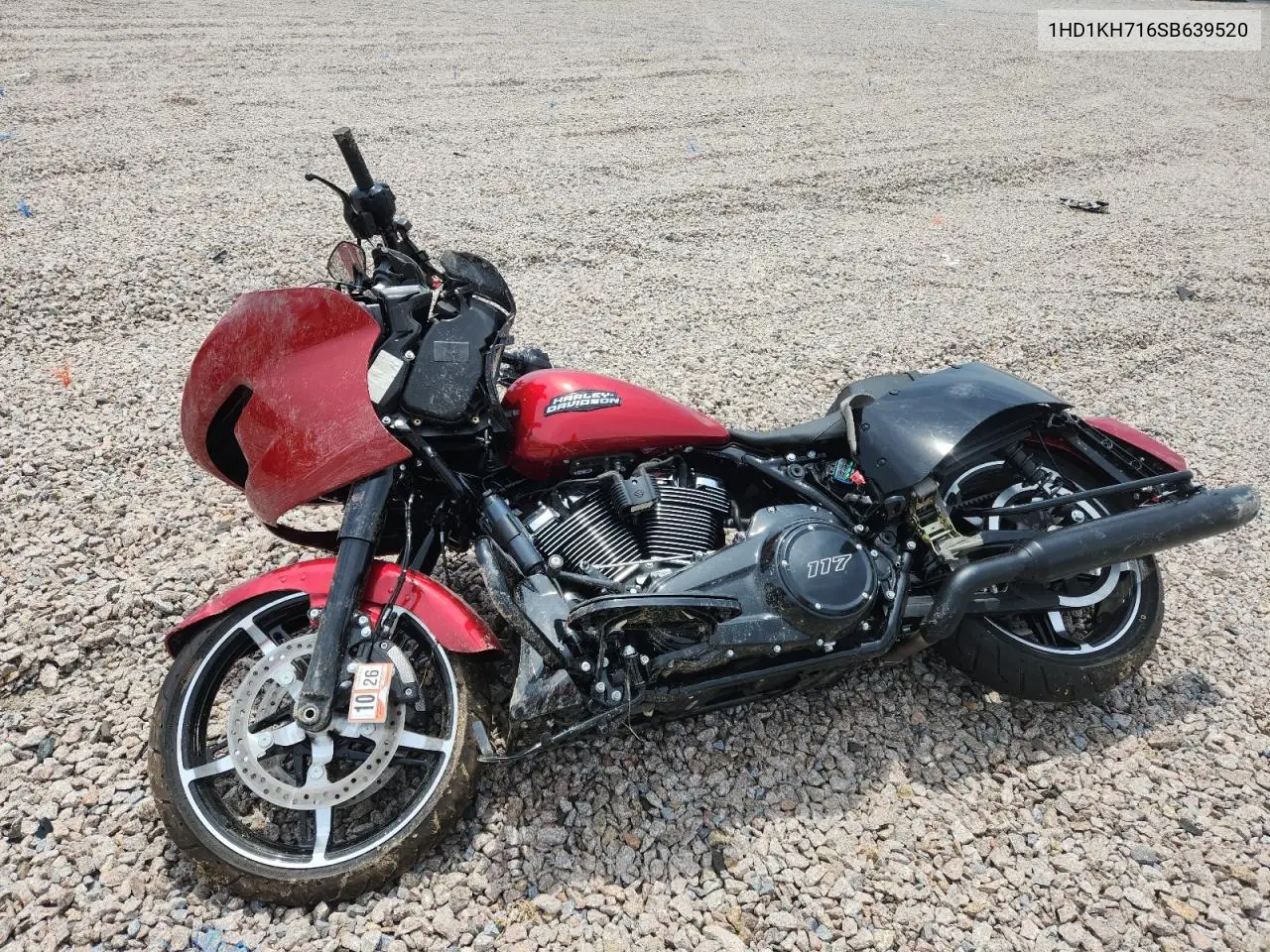 2025 Harley-Davidson Fltrx VIN: 1HD1KH716SB639520 Lot: 56525006