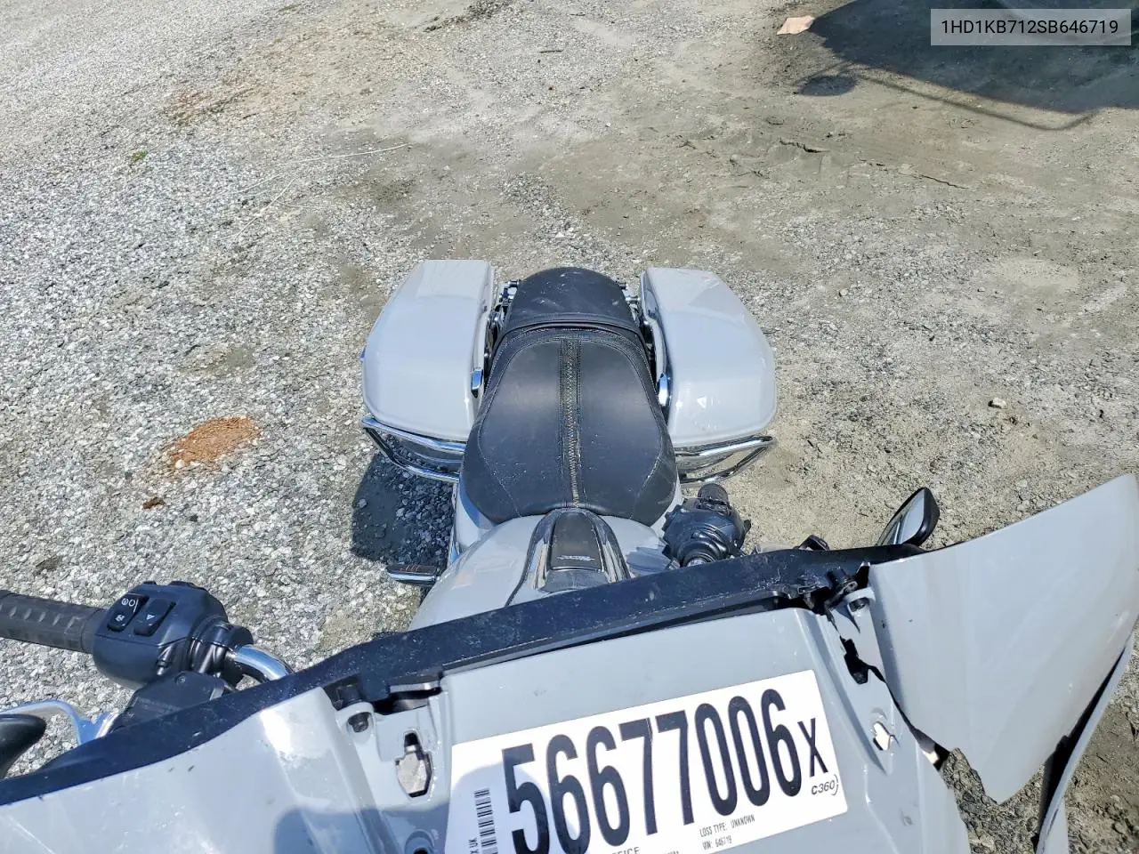 2025 Harley-Davidson Flhx VIN: 1HD1KB712SB646719 Lot: 56677006