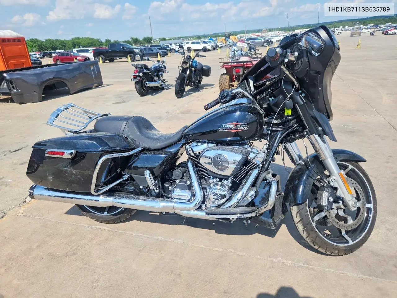 2025 Harley-Davidson Flhx VIN: 1HD1KB711SB635789 Lot: 57404346