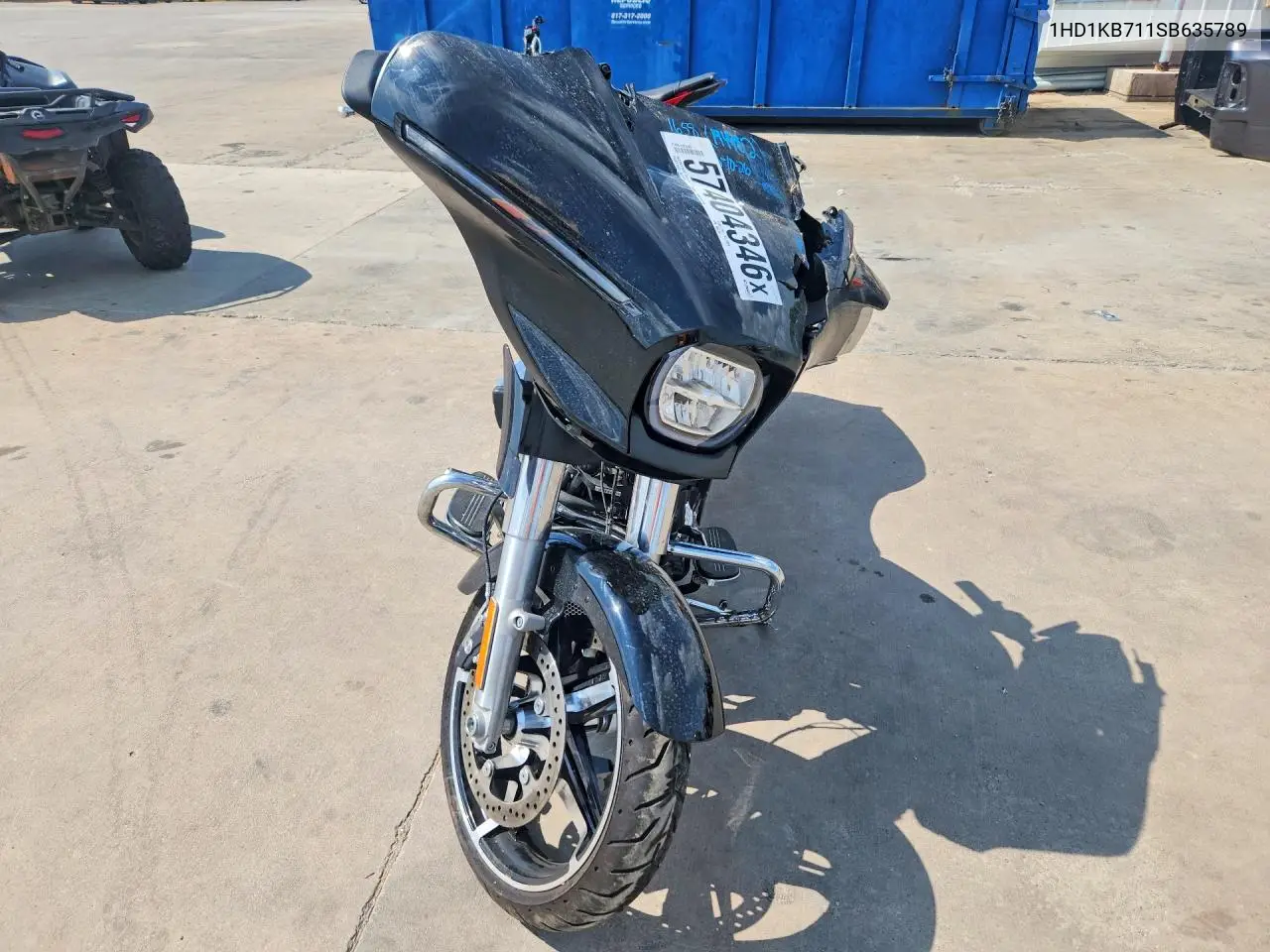 2025 Harley-Davidson Flhx VIN: 1HD1KB711SB635789 Lot: 57404346
