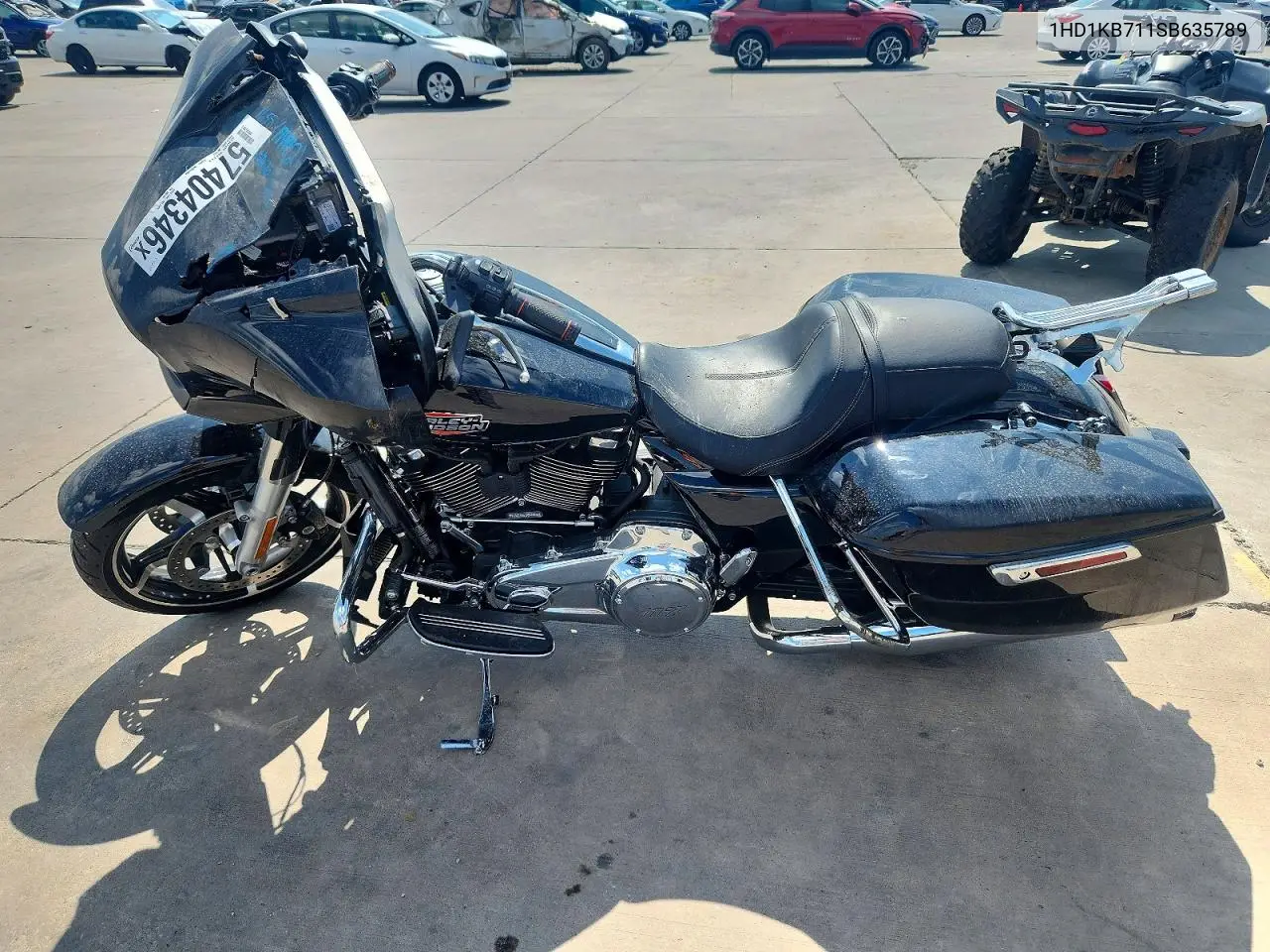 2025 Harley-Davidson Flhx VIN: 1HD1KB711SB635789 Lot: 57404346