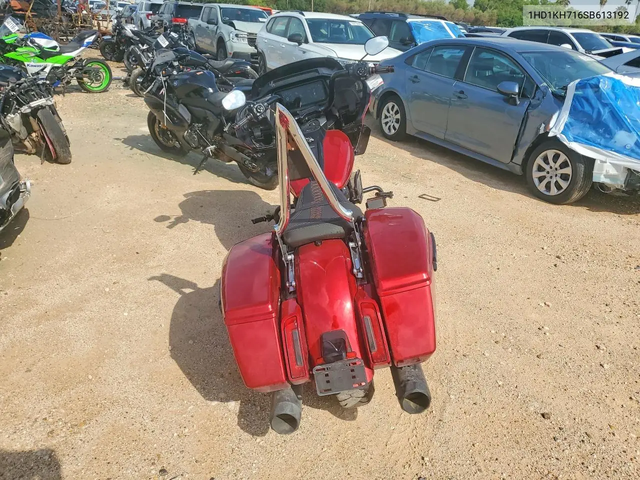 2025 Harley-Davidson Fltrx VIN: 1HD1KH716SB613192 Lot: 57521246