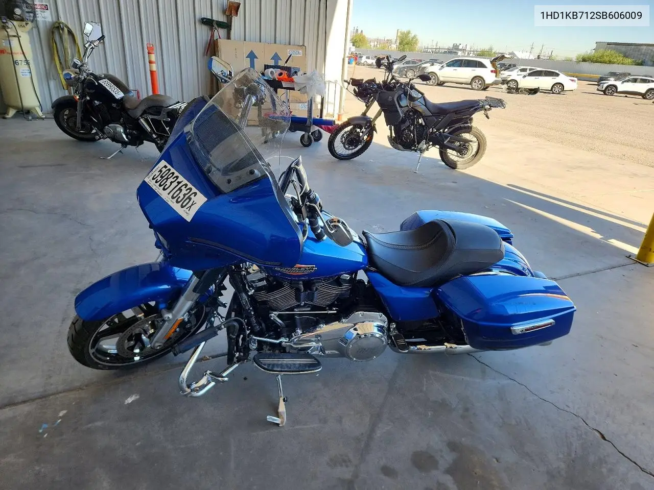 2025 Harley-Davidson Flhx Street Glide VIN: 1HD1KB712SB606009 Lot: 59831636