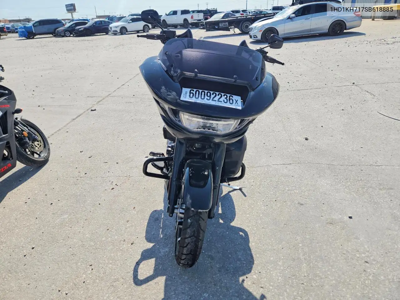 2025 Harley-Davidson Fltrx VIN: 1HD1KH717SB618885 Lot: 60092236