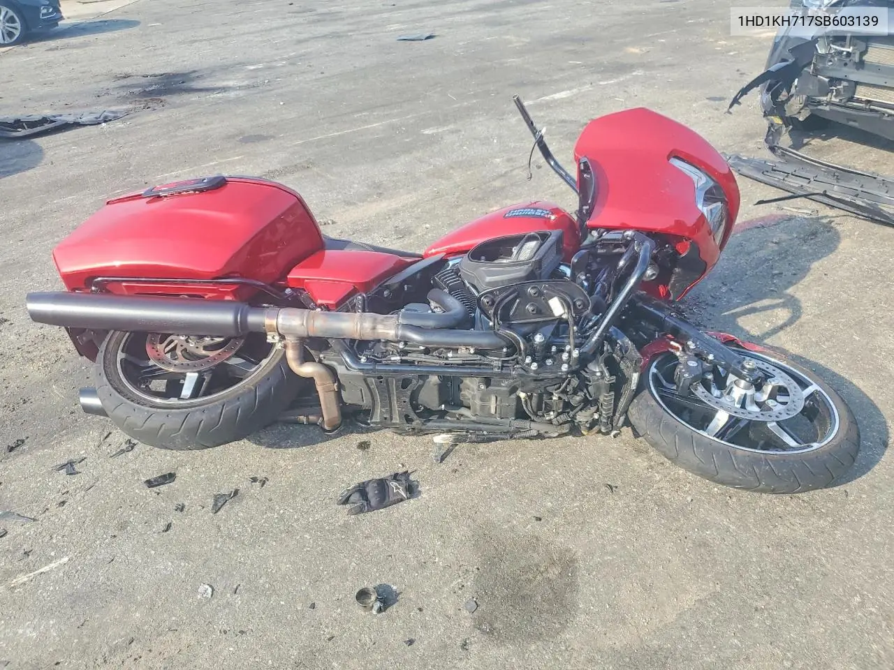 2025 Harley-Davidson Fltrx VIN: 1HD1KH717SB603139 Lot: 60969456