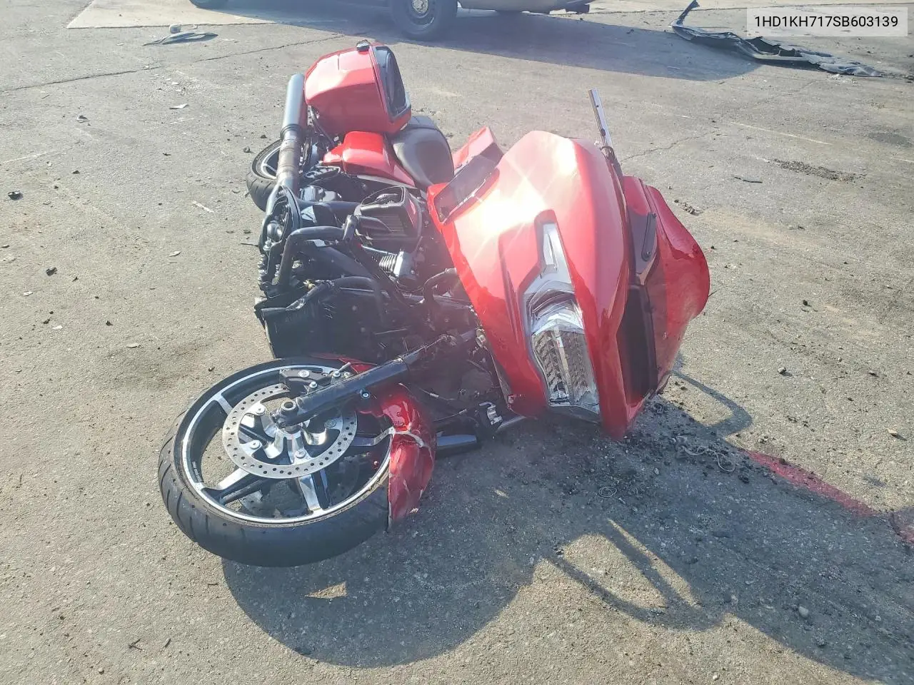 2025 Harley-Davidson Fltrx VIN: 1HD1KH717SB603139 Lot: 60969456