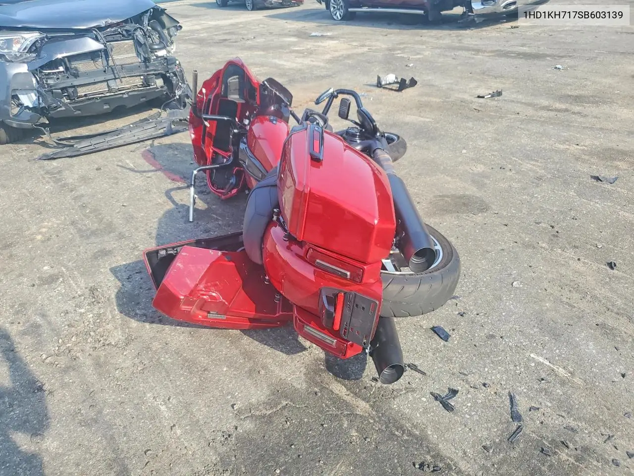 2025 Harley-Davidson Fltrx VIN: 1HD1KH717SB603139 Lot: 60969456