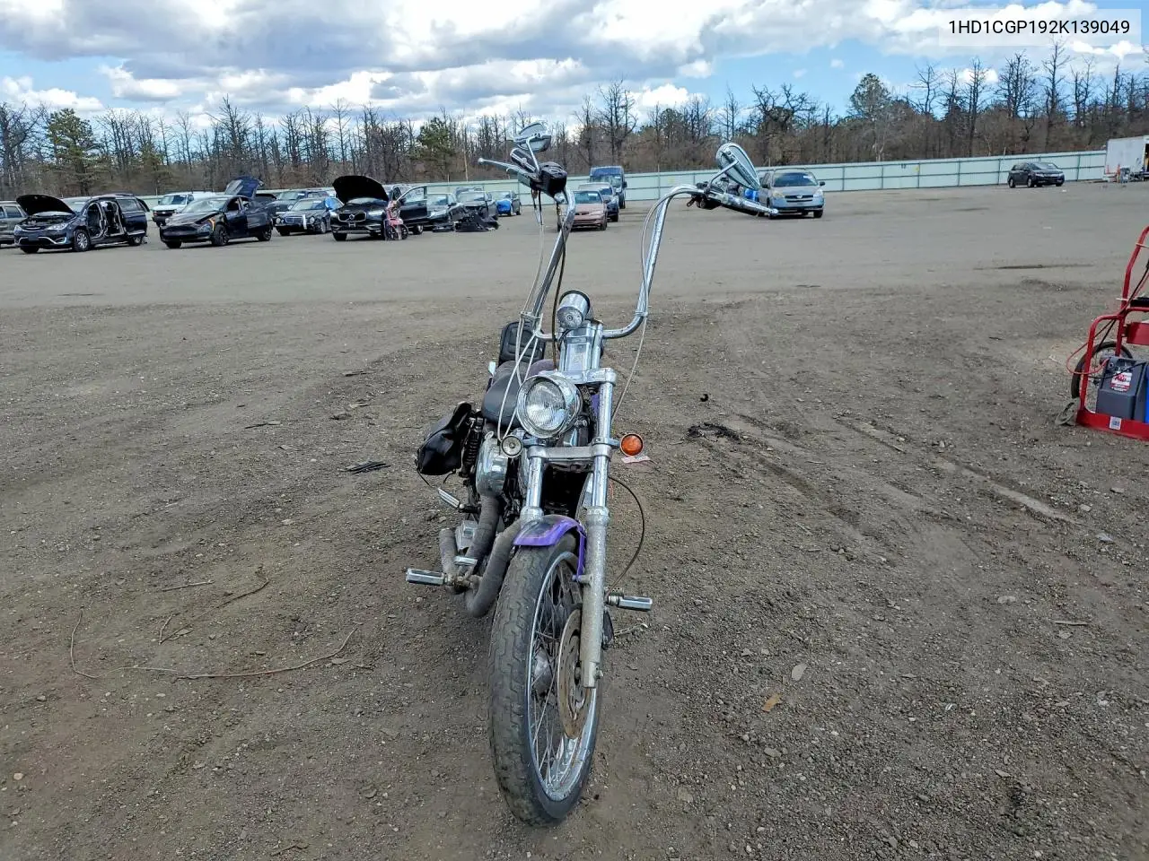2002 Harley-Davidson Xl1200 C VIN: 1HD1CGP192K139049 Lot: 50295886