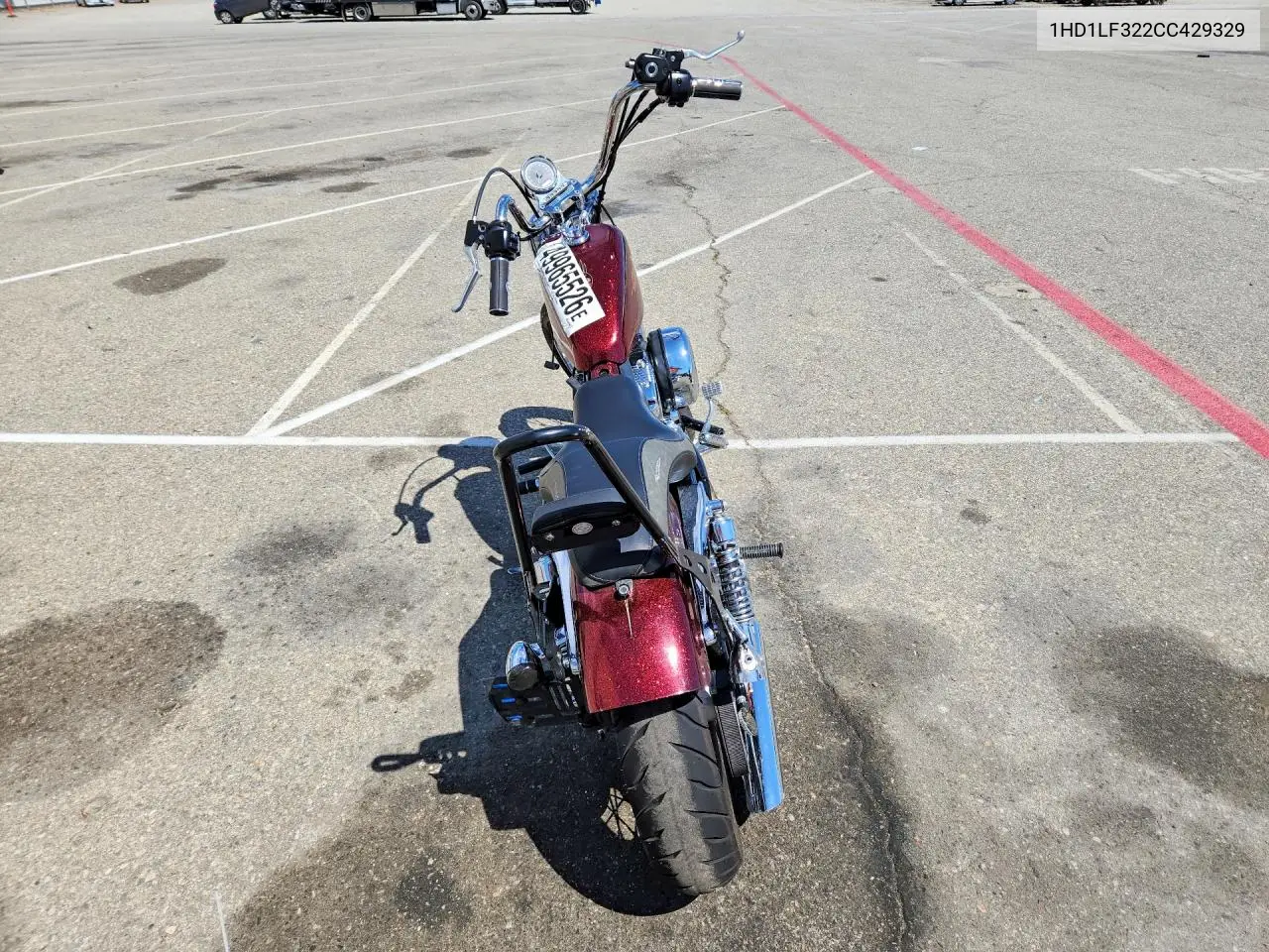 2012 Harley-Davidson Xl1200 V VIN: 1HD1LF322CC429329 Lot: 49965526