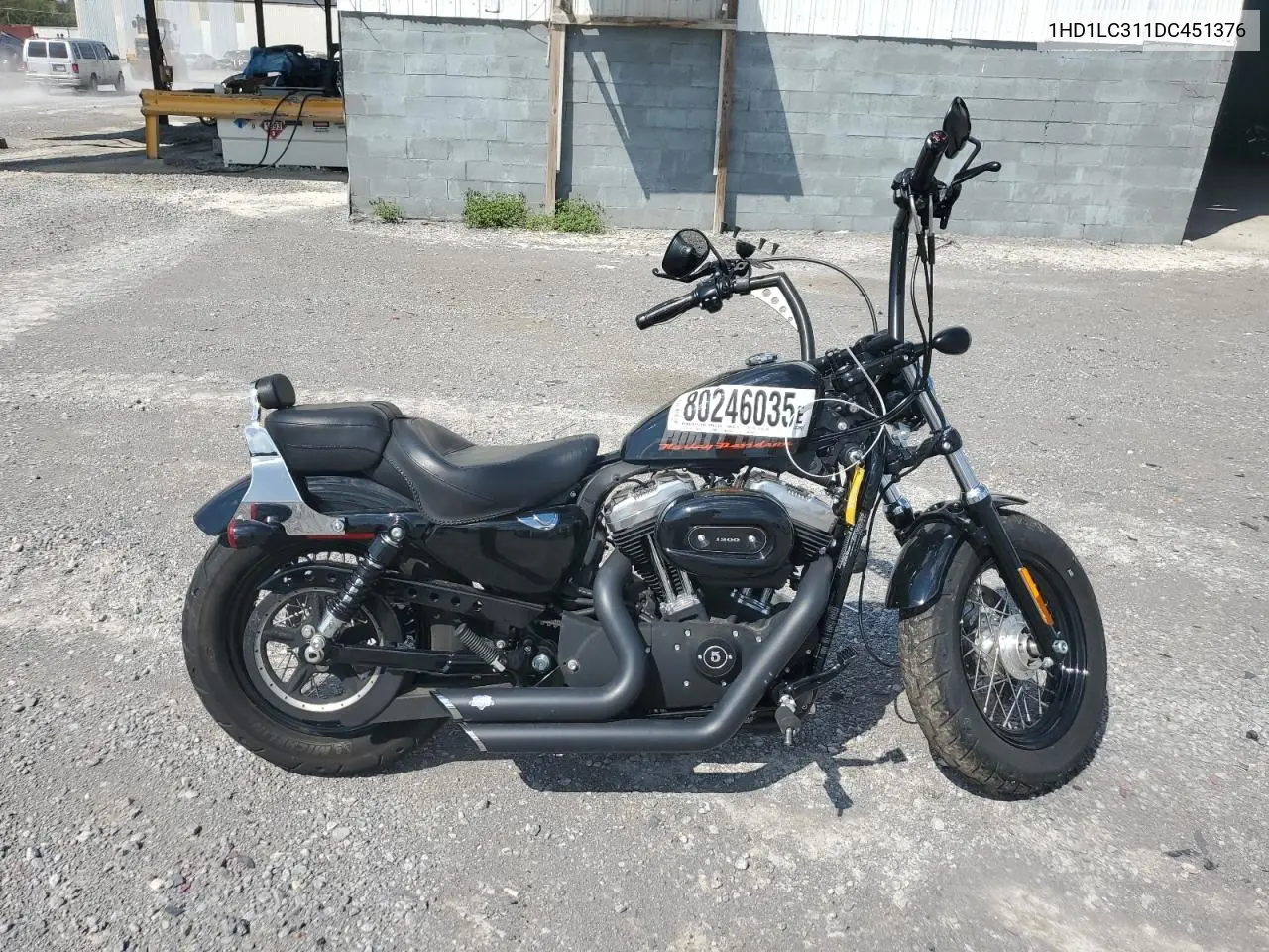 2013 Harley-Davidson Xl1200 Forty-Eight VIN: 1HD1LC311DC451376 Lot: 80246035