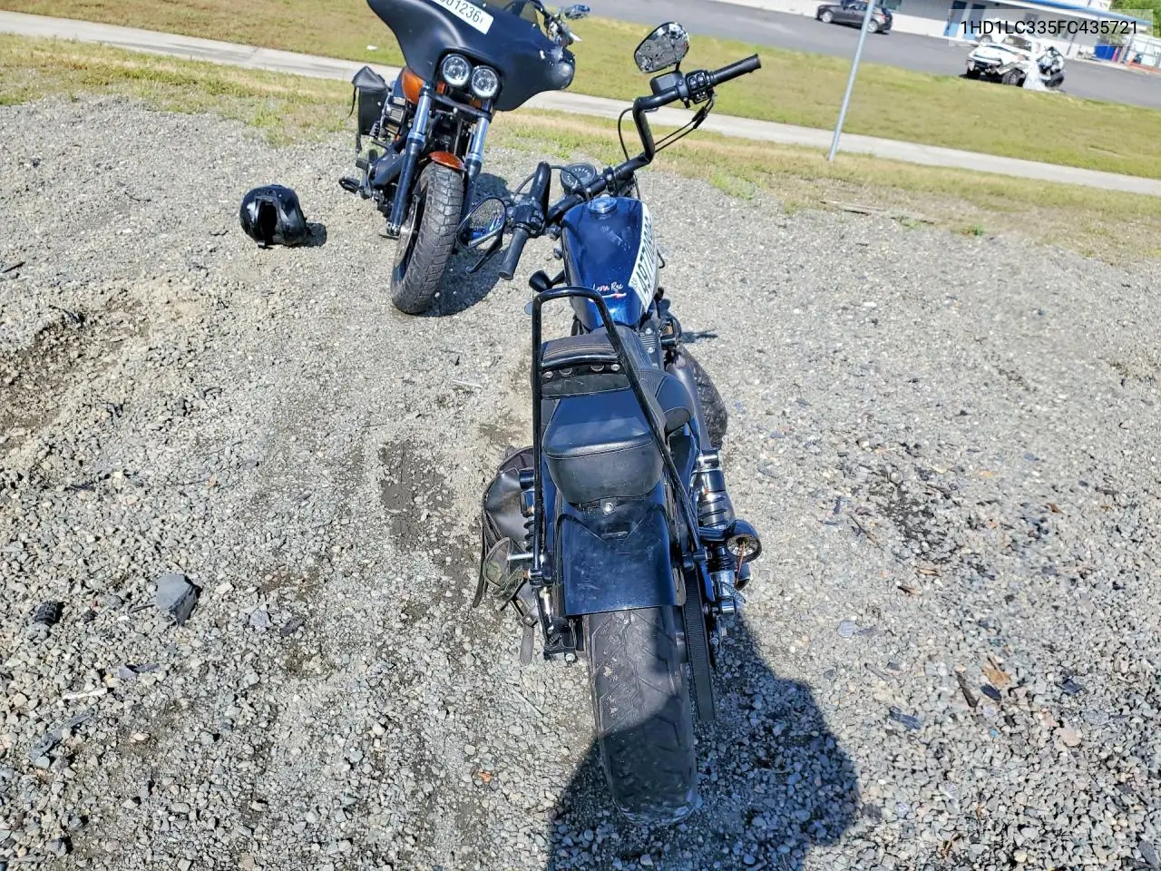2015 Harley-Davidson Xl1200 Forty-Eight VIN: 1HD1LC335FC435721 Lot: 49770896