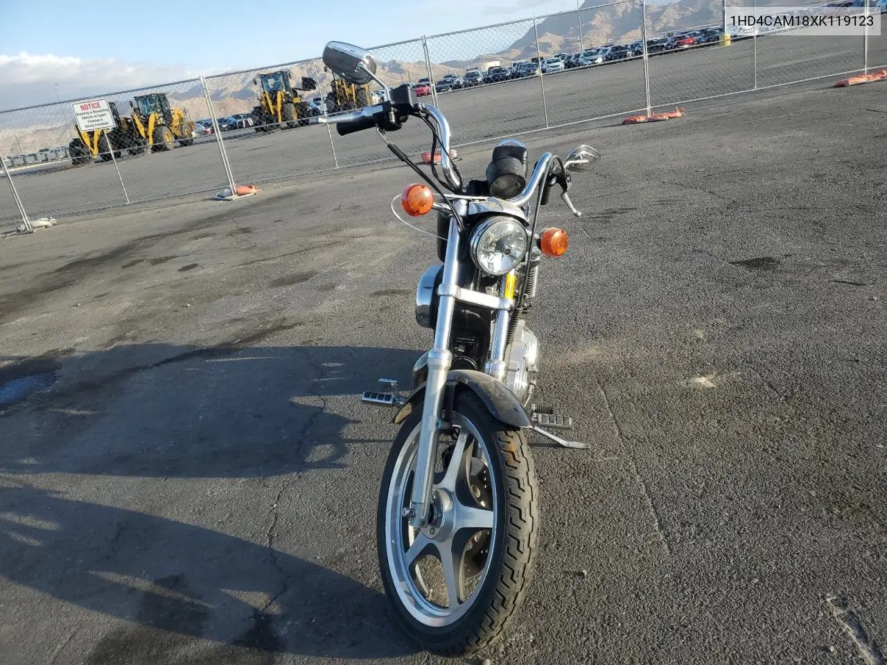 1999 Harley-Davidson Xl883 VIN: 1HD4CAM18XK119123 Lot: 86605975