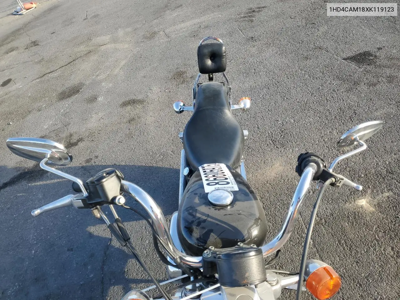 1999 Harley-Davidson Xl883 VIN: 1HD4CAM18XK119123 Lot: 86605975