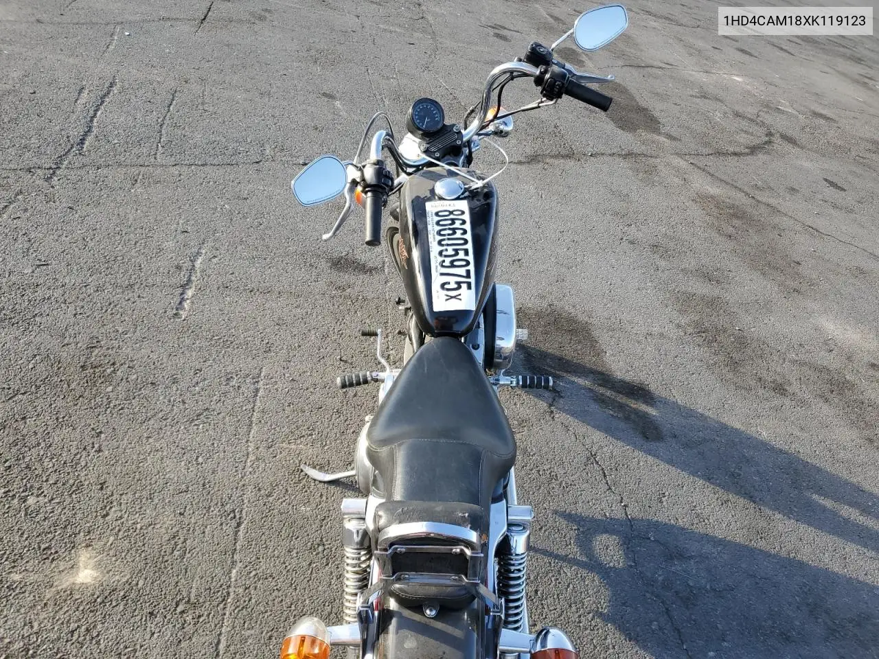 1999 Harley-Davidson Xl883 VIN: 1HD4CAM18XK119123 Lot: 86605975