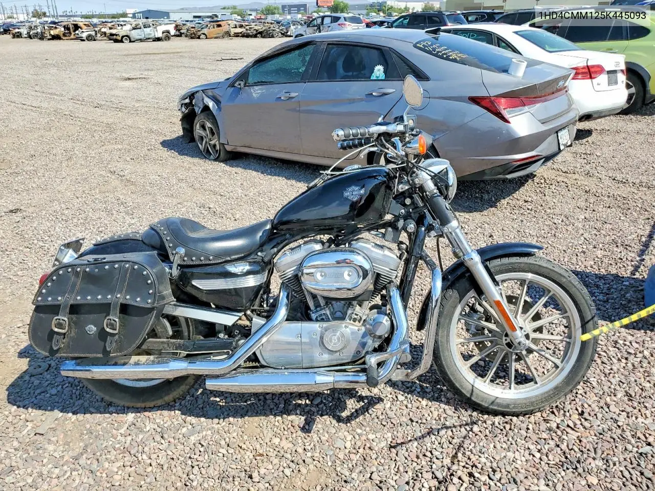 2005 Harley-Davidson Xl883 L VIN: 1HD4CMM125K445093 Lot: 61431106