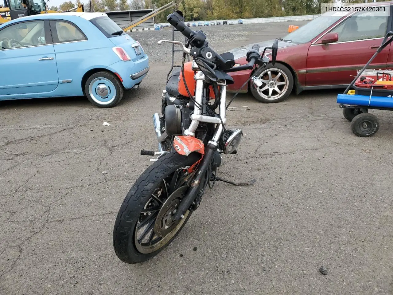 2007 Harley-Davidson Xl883 R VIN: 1HD4CS2157K420361 Lot: 92285105
