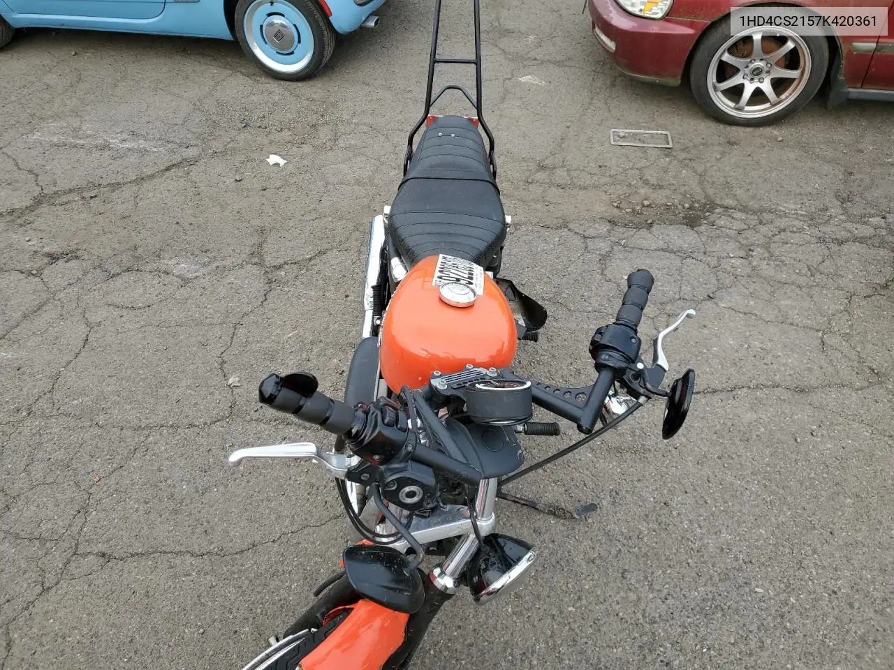 2007 Harley-Davidson Xl883 R VIN: 1HD4CS2157K420361 Lot: 92285105