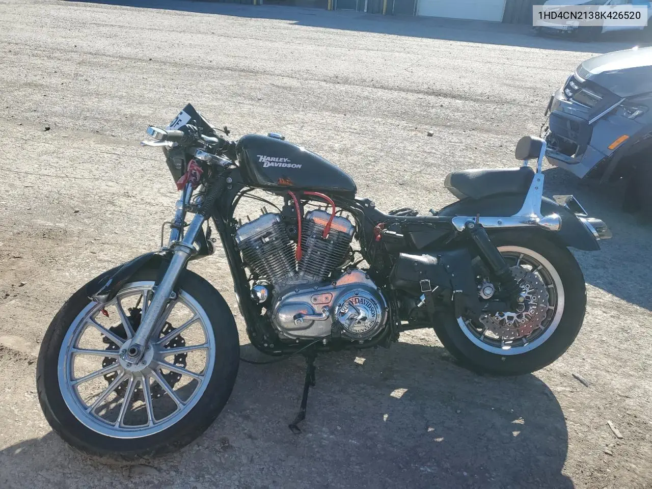 2008 Harley-Davidson Xl883 VIN: 1HD4CN2138K426520 Lot: 84251845