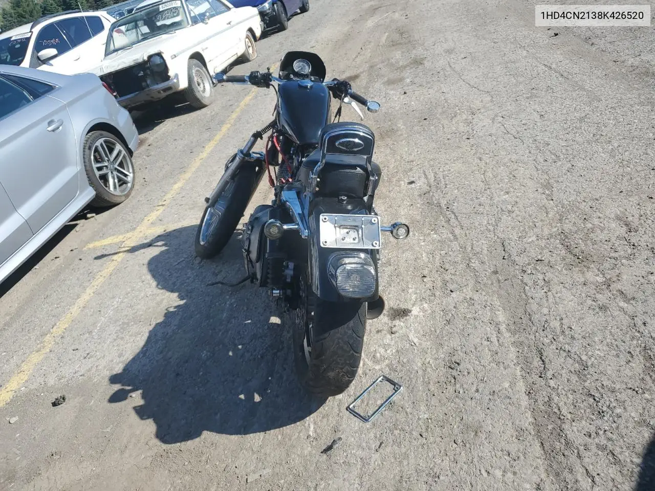 2008 Harley-Davidson Xl883 VIN: 1HD4CN2138K426520 Lot: 84251845