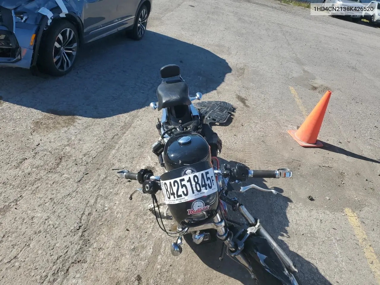 2008 Harley-Davidson Xl883 VIN: 1HD4CN2138K426520 Lot: 84251845