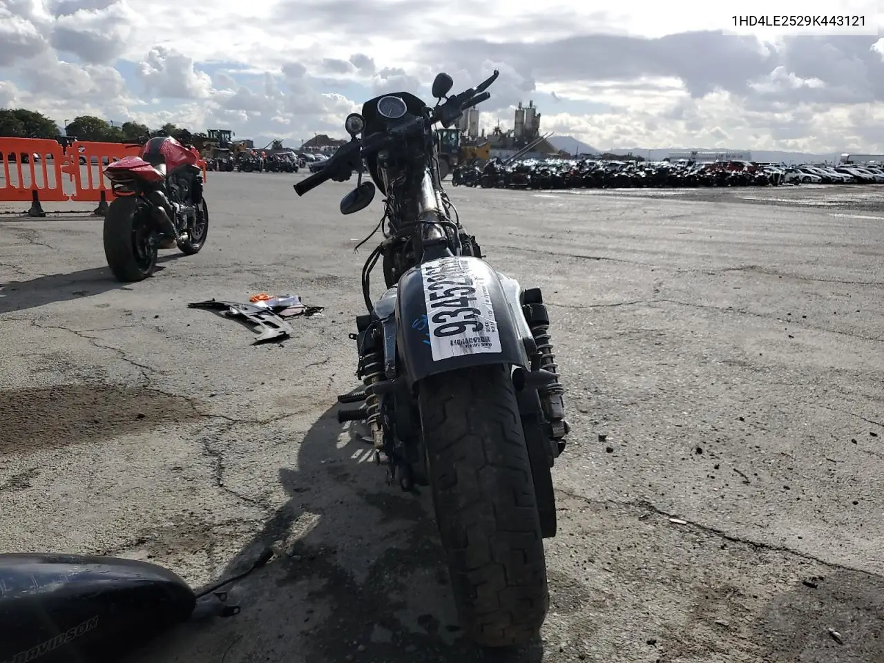 2009 Harley-Davidson Xl883 N VIN: 1HD4LE2529K443121 Lot: 93452865