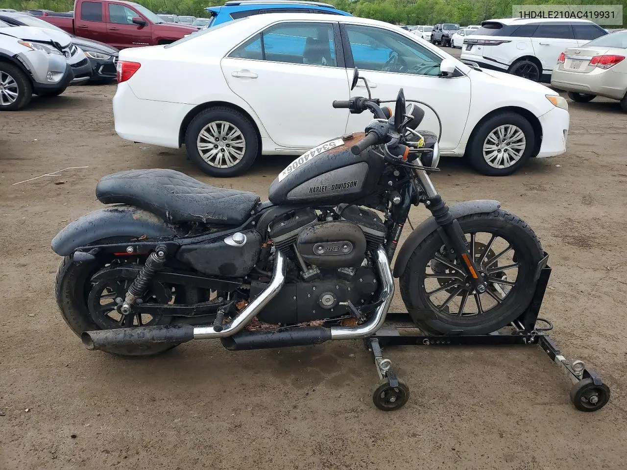 2010 Harley-Davidson Xl883 N VIN: 1HD4LE210AC419931 Lot: 53444006