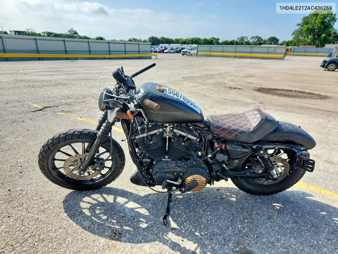 2010 Harley-Davidson Xl883 N VIN: 1HD4LE212AC436259 Lot: 55878996