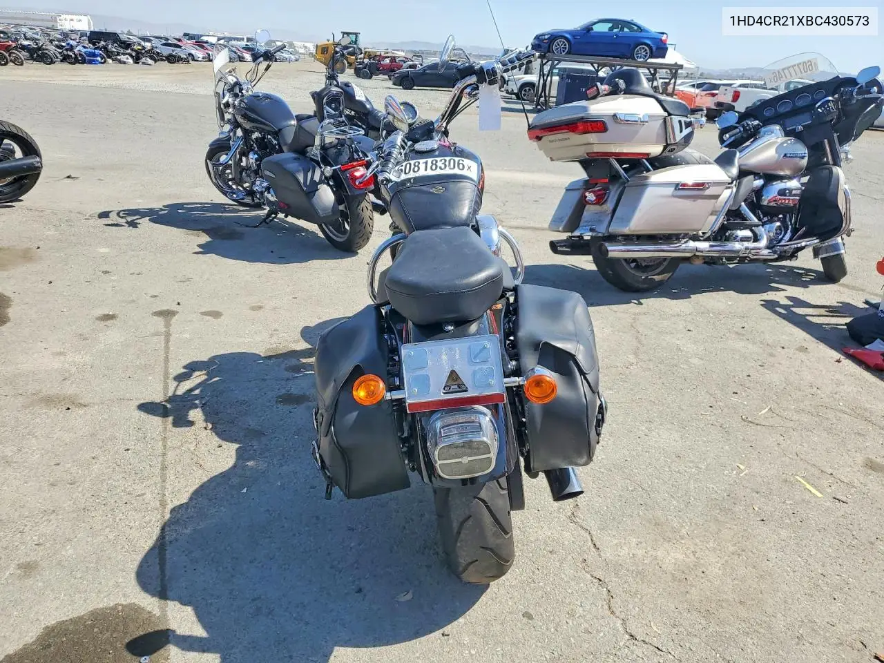 2011 Harley-Davidson Xl883 L VIN: 1HD4CR21XBC430573 Lot: 60818306