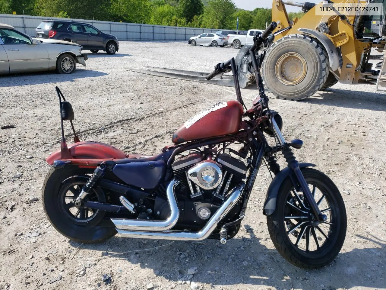 2015 Harley-Davidson Xl883 Iron 883 VIN: 1HD4LE212FC429741 Lot: 42540665