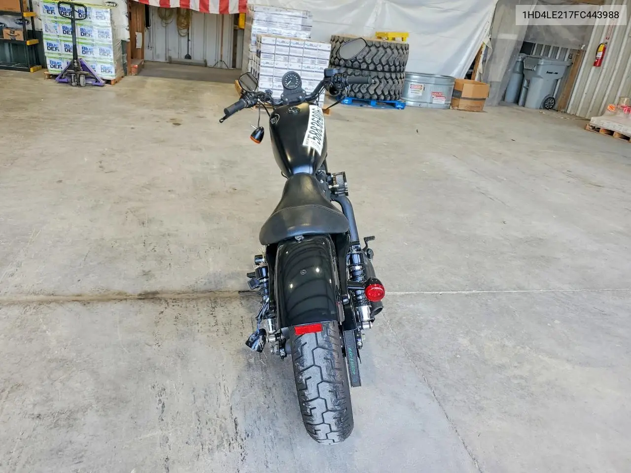 2015 Harley-Davidson Xl883 Iron 883 VIN: 1HD4LE217FC443988 Lot: 58836906