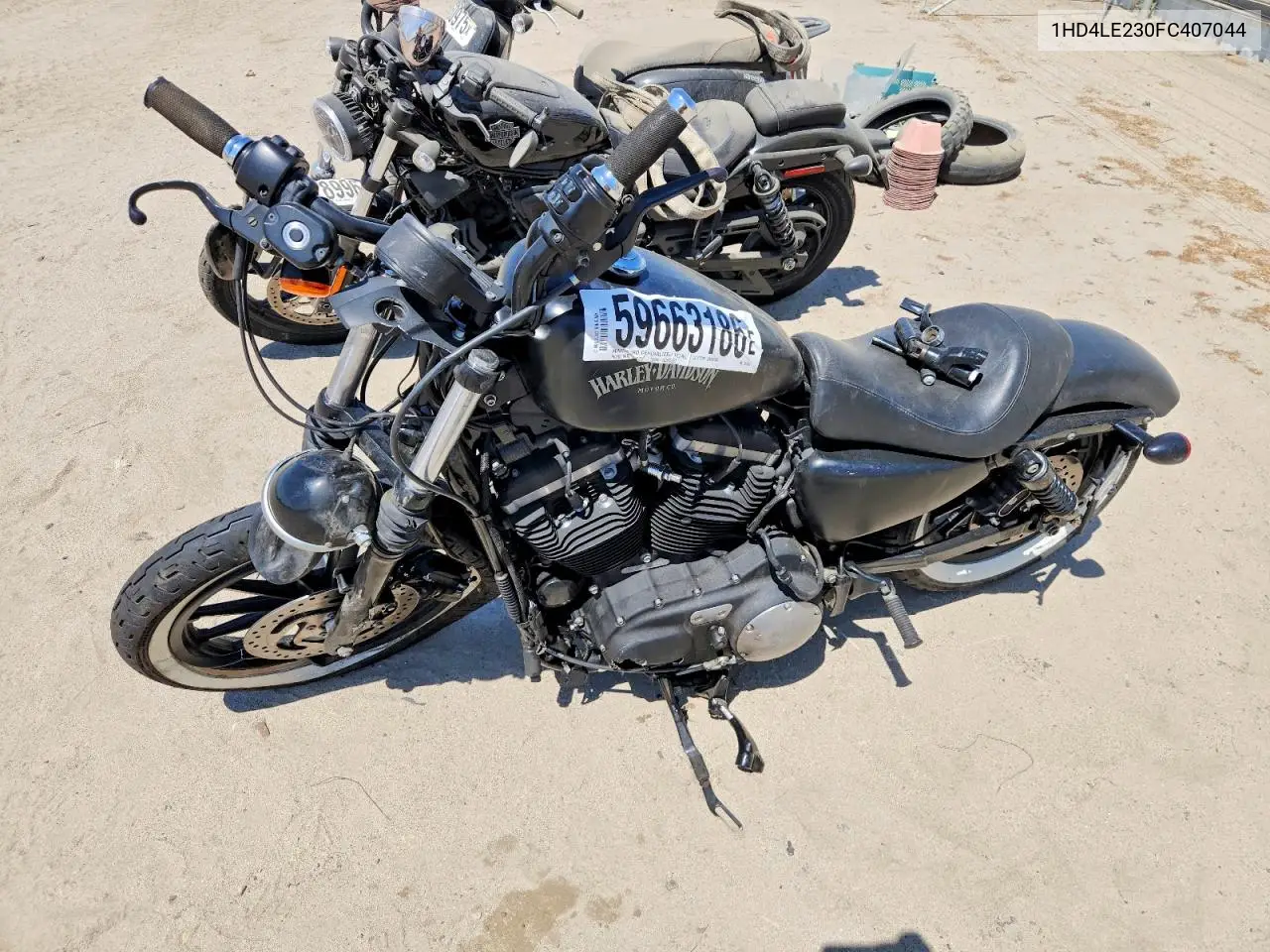 2015 Harley-Davidson Xl883 Iron 883 VIN: 1HD4LE230FC407044 Lot: 59663186