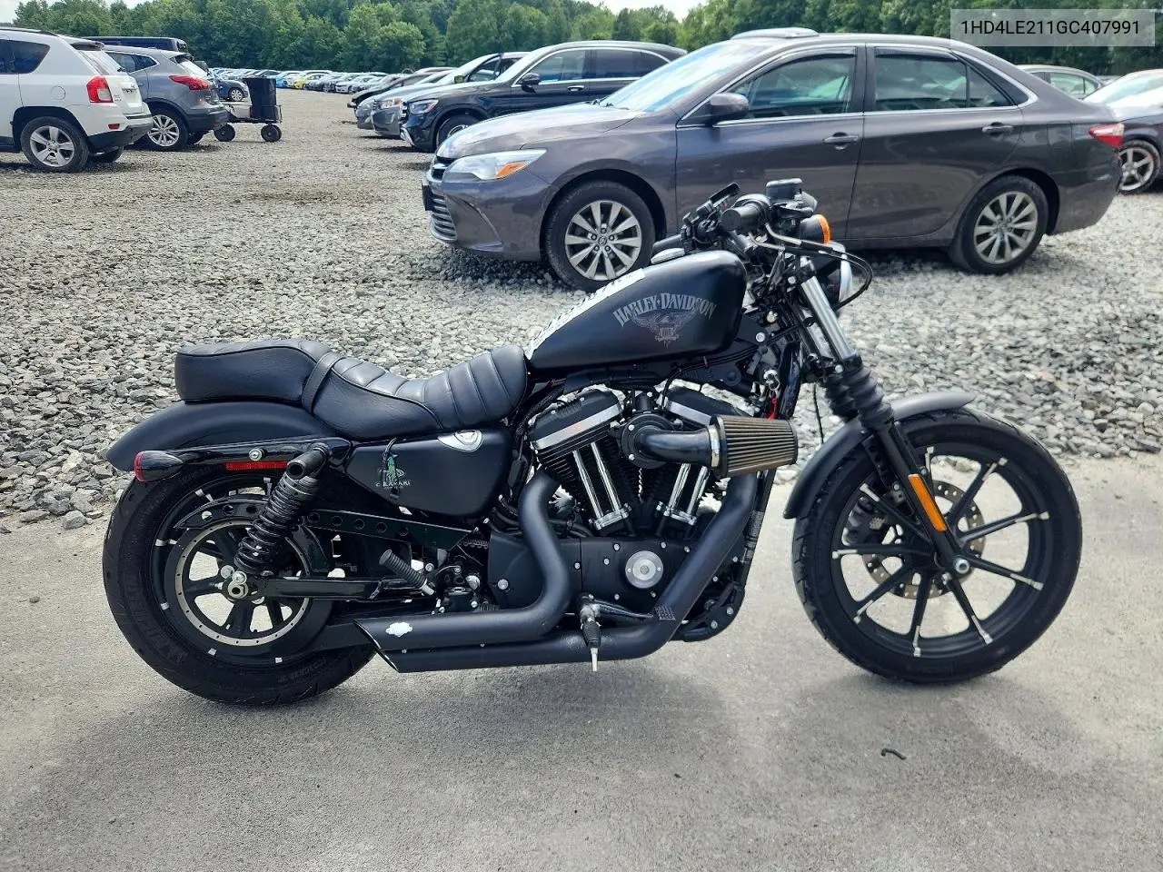 2016 Harley-Davidson Xl883 Iron 883 VIN: 1HD4LE211GC407991 Lot: 59159876