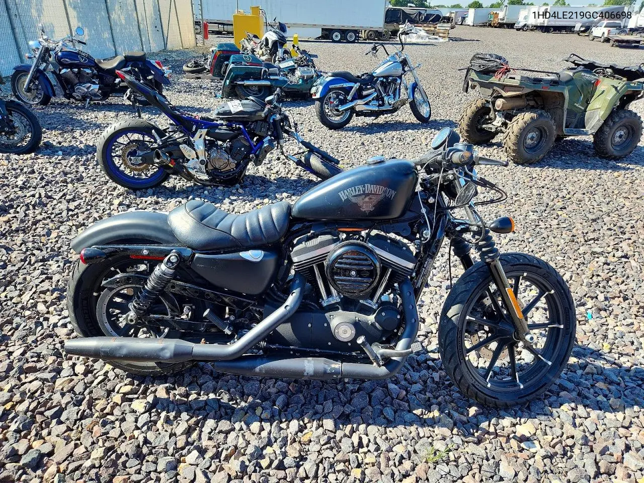 2016 Harley-Davidson Xl883 Iron 883 VIN: 1HD4LE219GC406698 Lot: 60957226