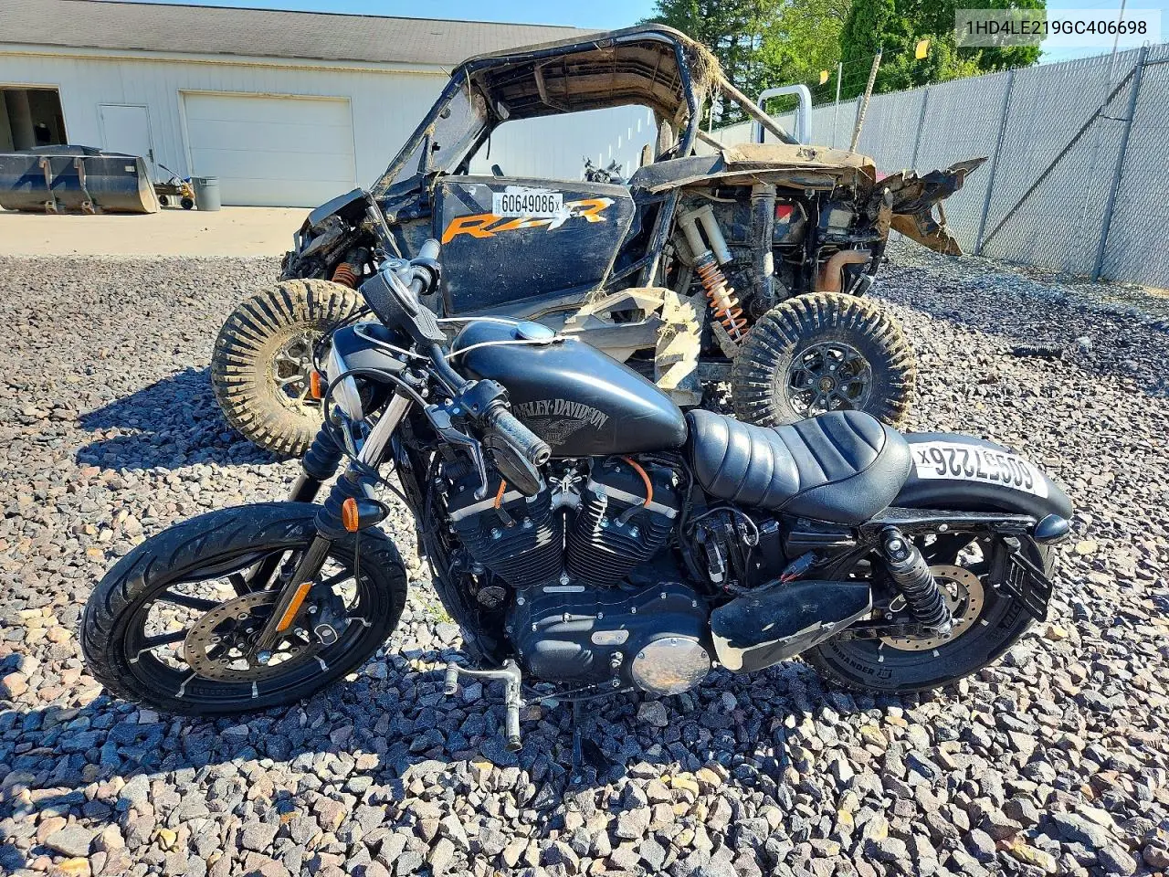 2016 Harley-Davidson Xl883 Iron 883 VIN: 1HD4LE219GC406698 Lot: 60957226