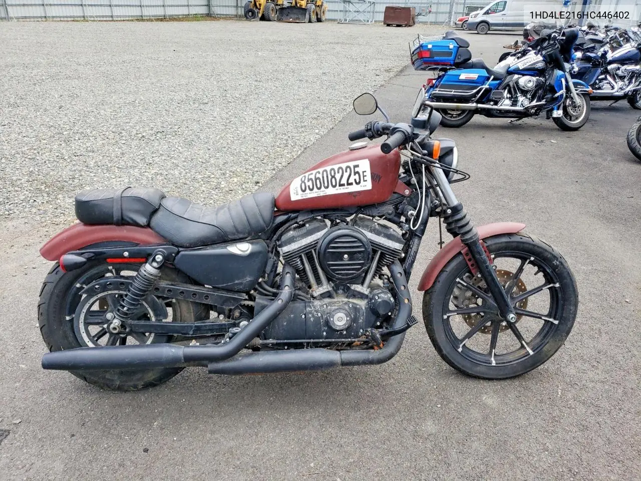 2017 Harley-Davidson Xl883 Iron 883 VIN: 1HD4LE216HC446402 Lot: 85608225