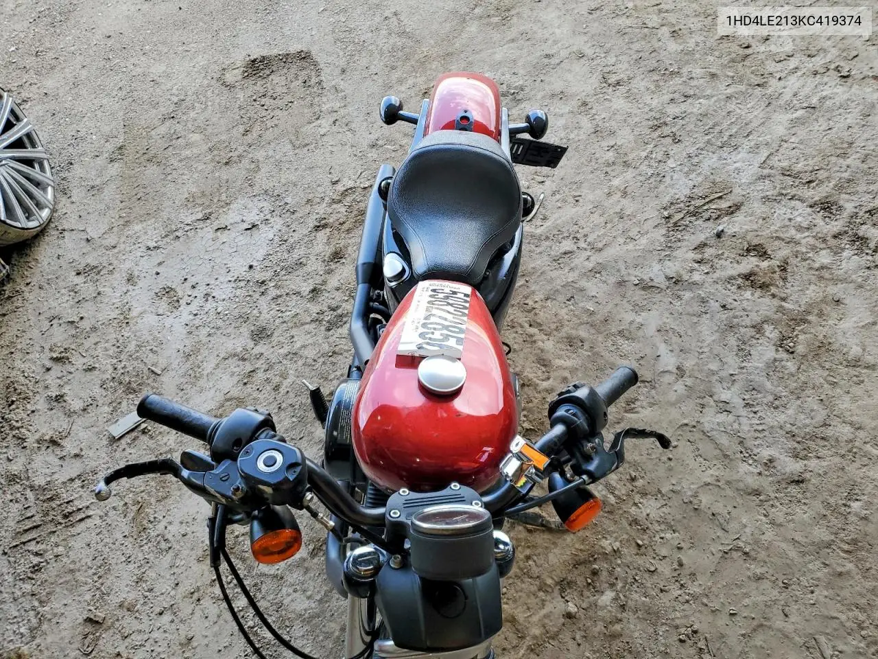 2019 Harley-Davidson Xl883 N VIN: 1HD4LE213KC419374 Lot: 59822856