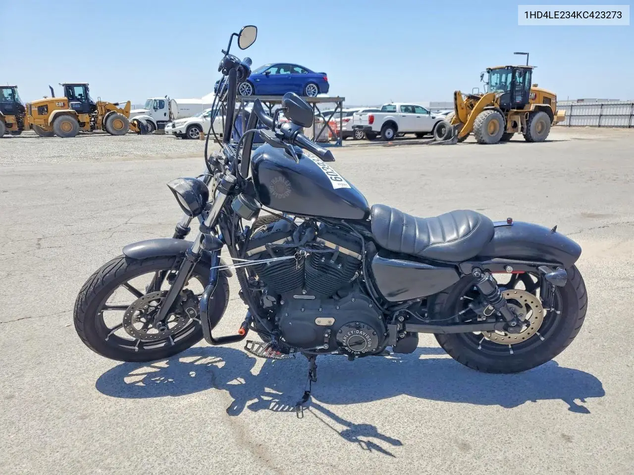 2019 Harley-Davidson Xl883 N VIN: 1HD4LE234KC423273 Lot: 60393396
