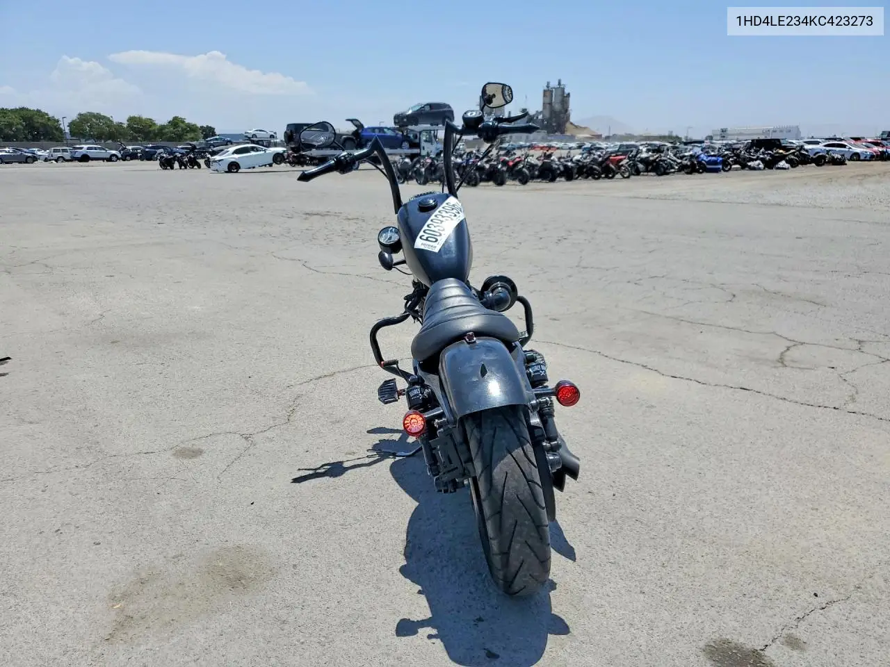 2019 Harley-Davidson Xl883 N VIN: 1HD4LE234KC423273 Lot: 60393396