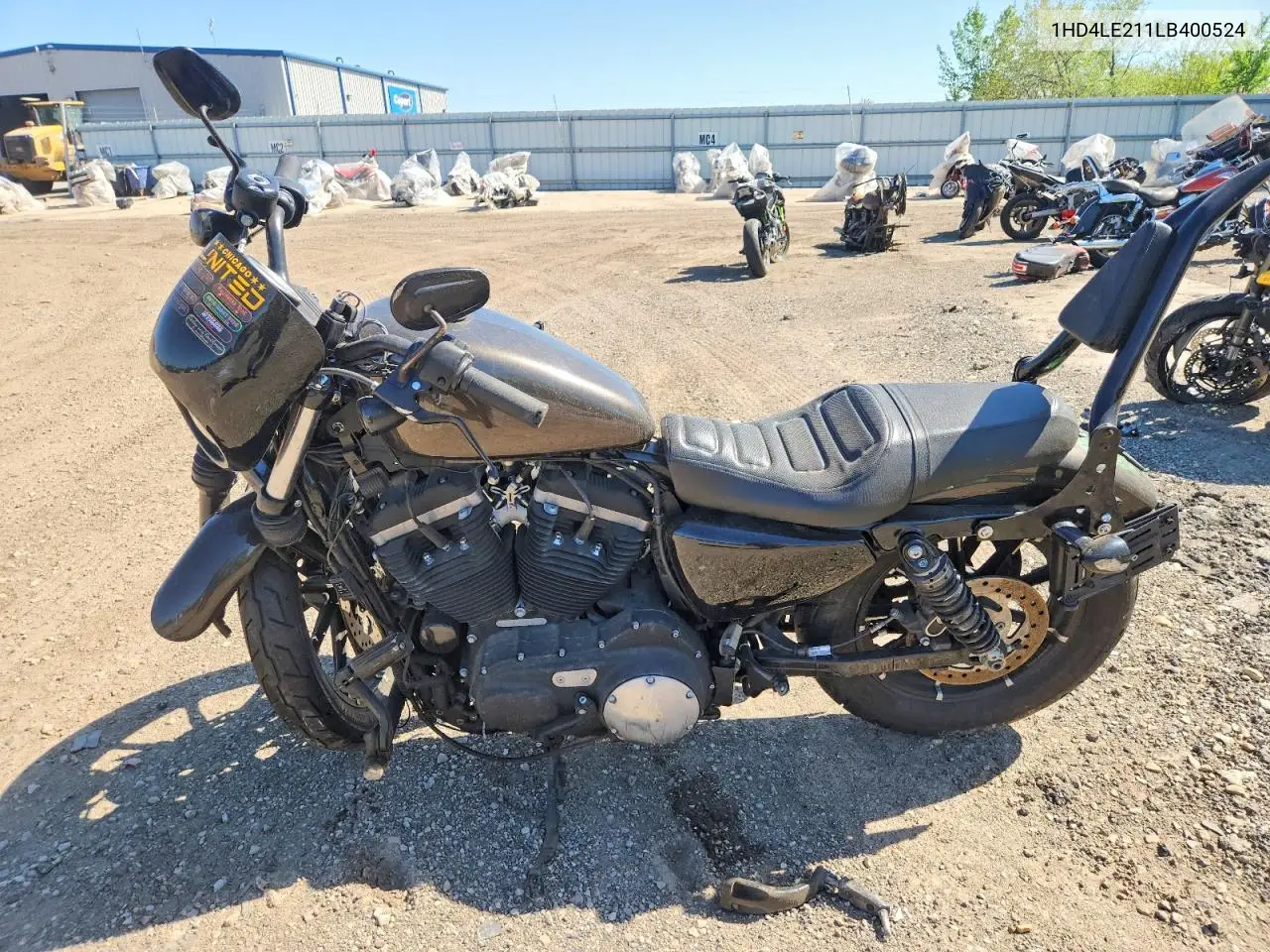 2020 Harley-Davidson Xl883 N VIN: 1HD4LE211LB400524 Lot: 53994266