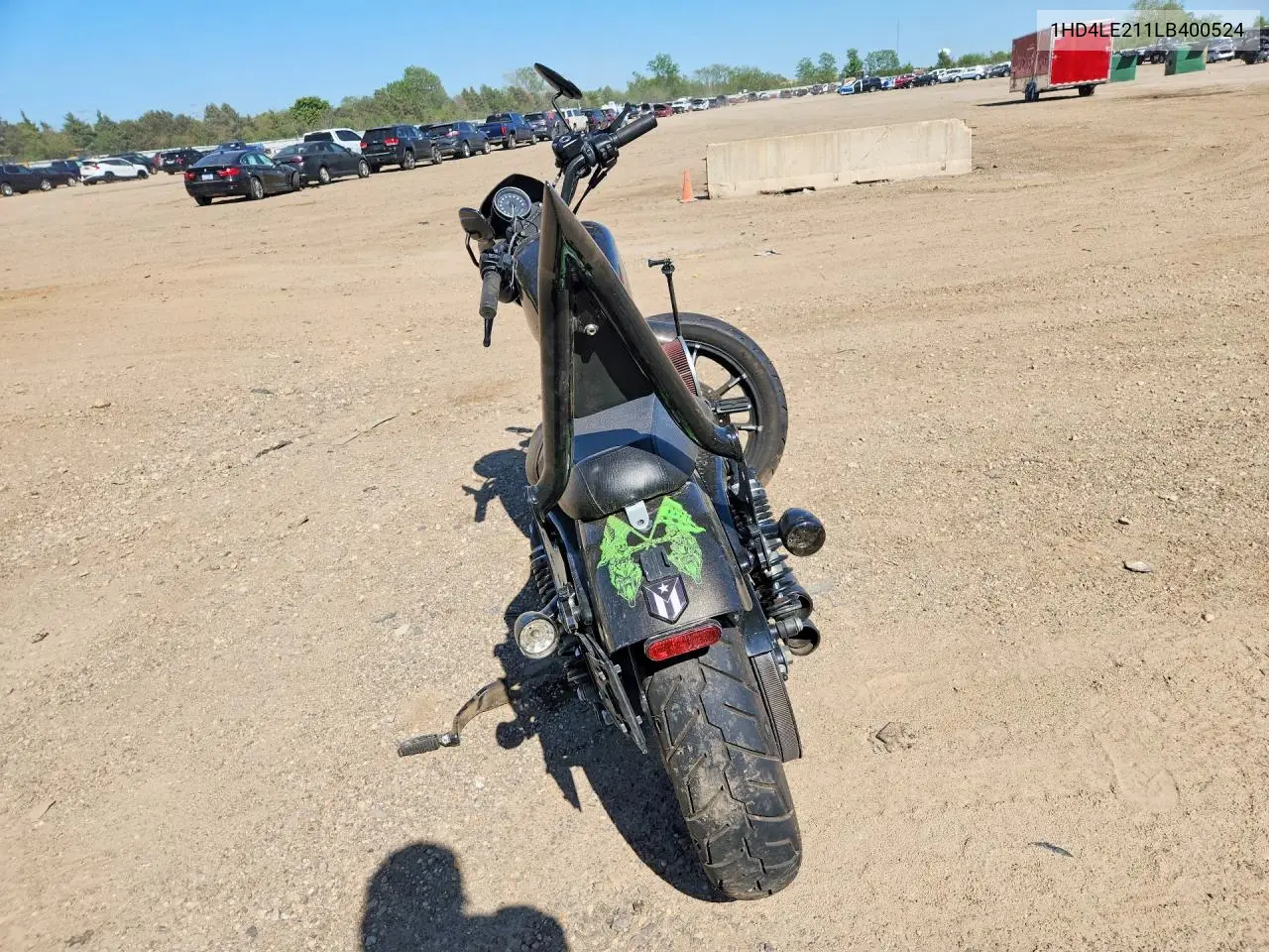 2020 Harley-Davidson Xl883 N VIN: 1HD4LE211LB400524 Lot: 53994266