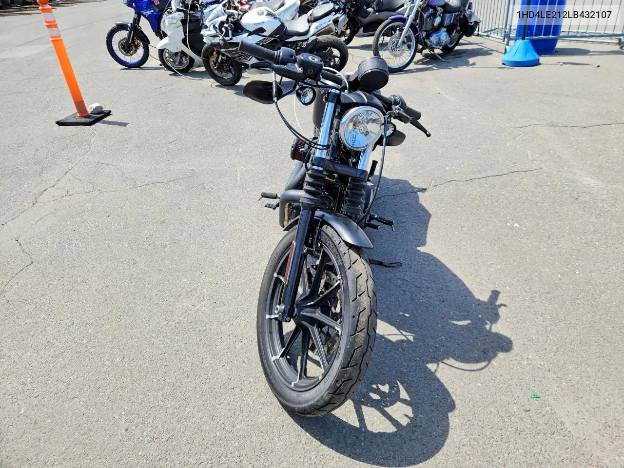 2020 Harley-Davidson Xl883 N VIN: 1HD4LE212LB432107 Lot: 58607346