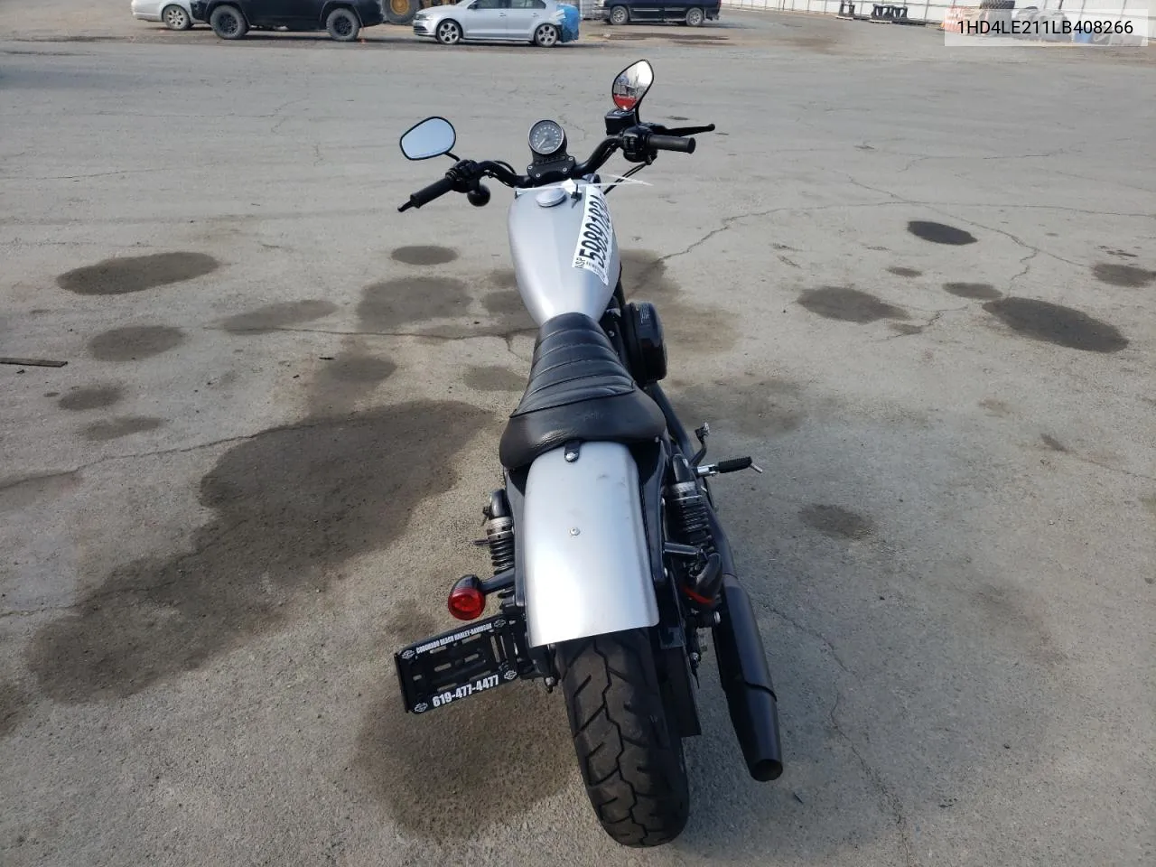 2020 Harley-Davidson Xl883 N VIN: 1HD4LE211LB408266 Lot: 59891834