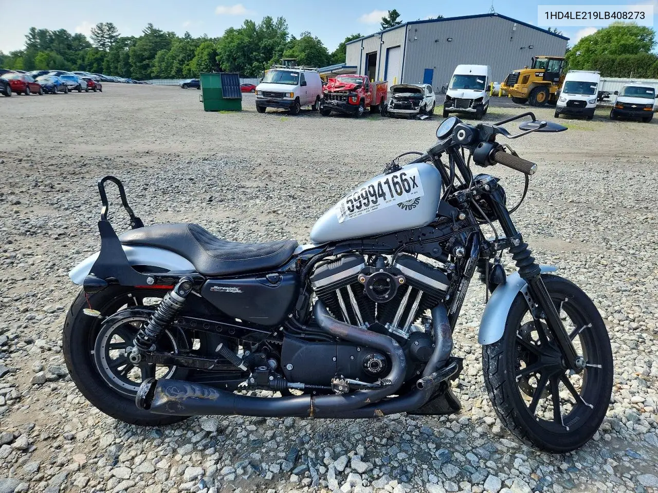 2020 Harley-Davidson Xl883 N VIN: 1HD4LE219LB408273 Lot: 59994166
