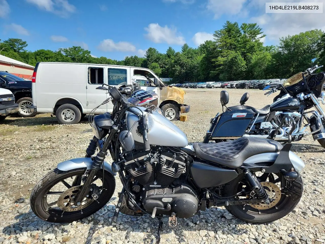 2020 Harley-Davidson Xl883 N VIN: 1HD4LE219LB408273 Lot: 59994166