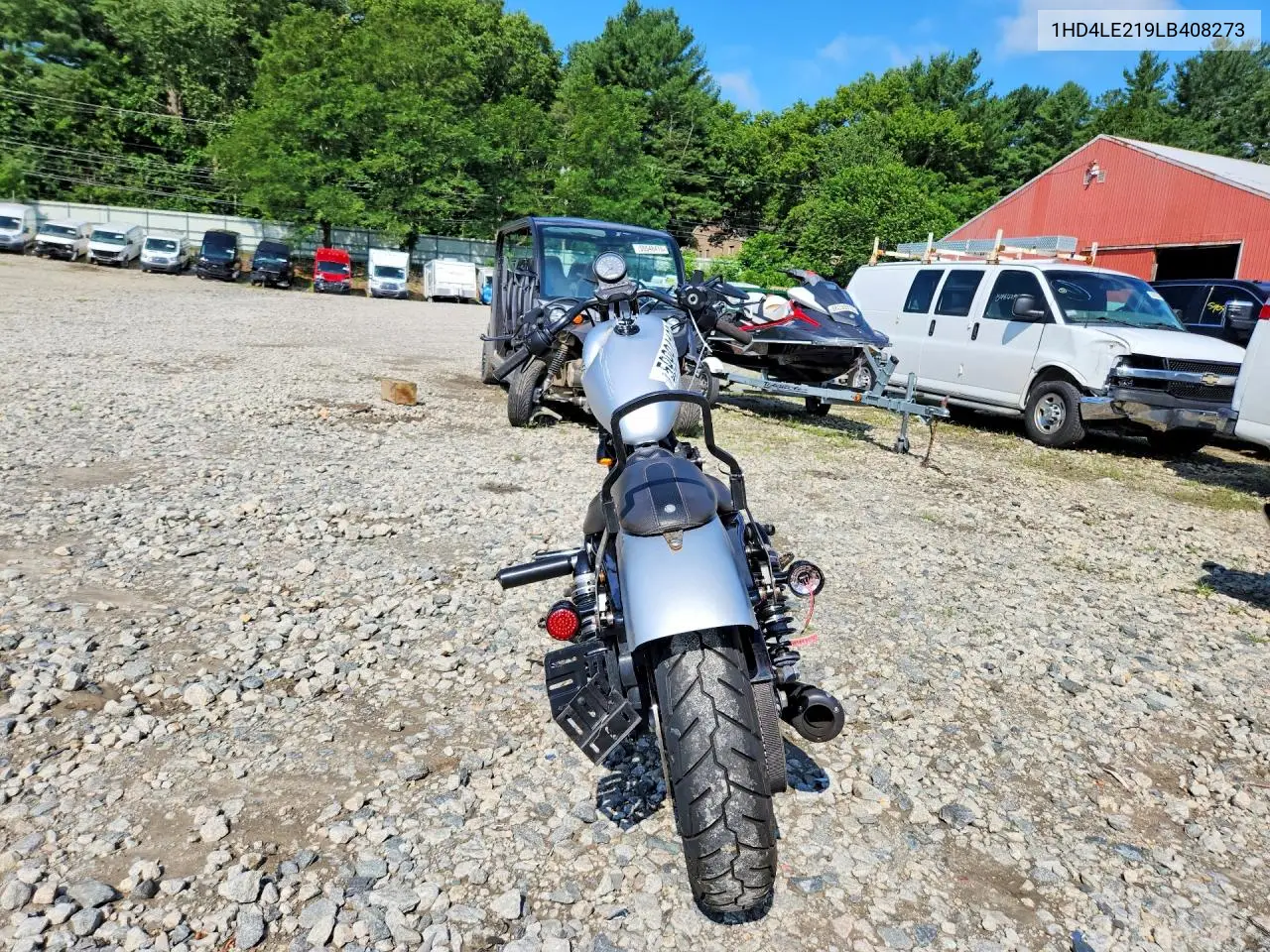 2020 Harley-Davidson Xl883 N VIN: 1HD4LE219LB408273 Lot: 59994166